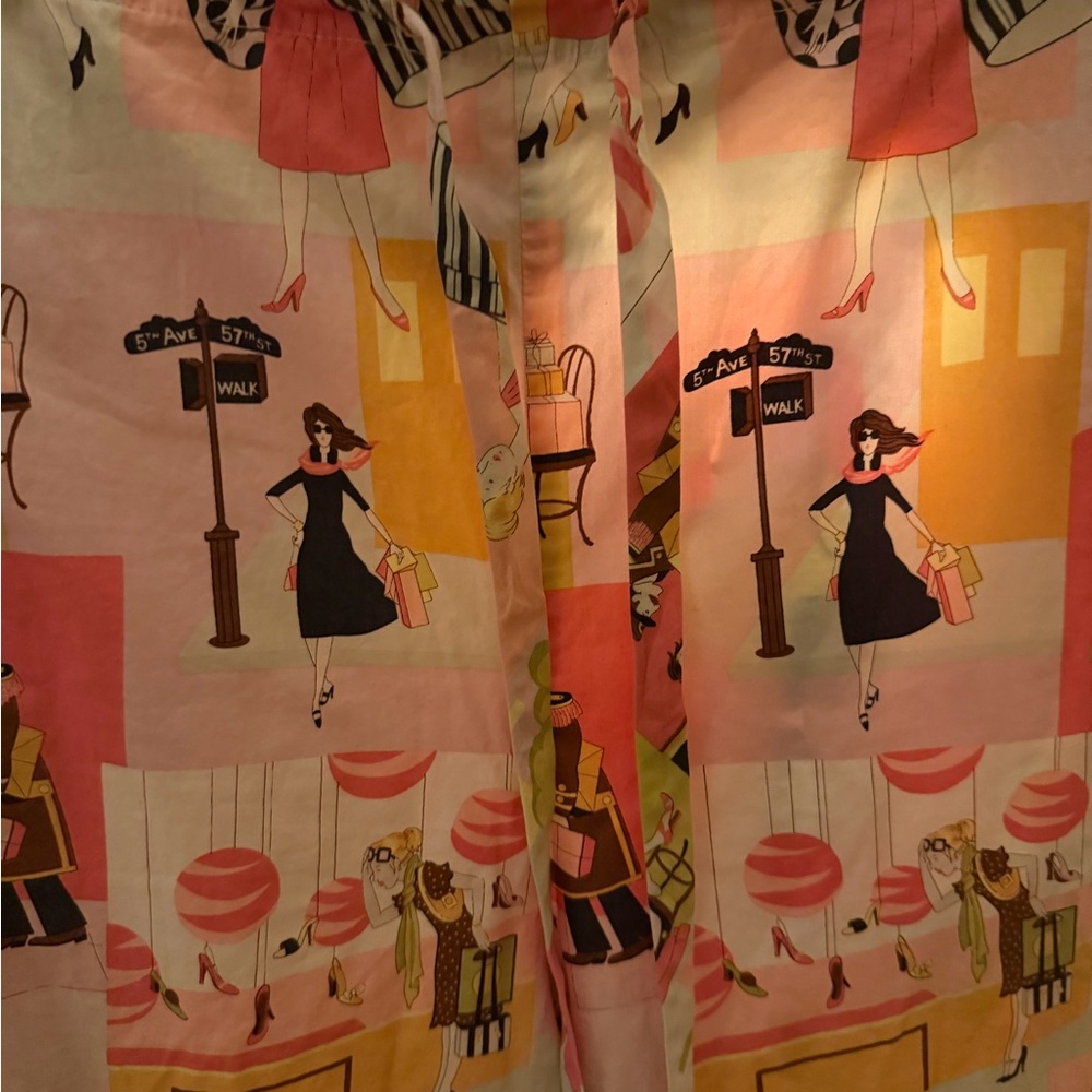 The Cat's Pajamas Parisian Print Pants - Picture 3 of 4
